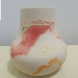 Nemadji Pottery - Beautiful Vase -Bottom Is Marked